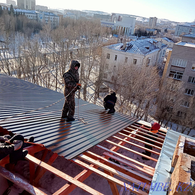 Roofing all types frame and soft built-up guarantee and quality Astana - photo 4