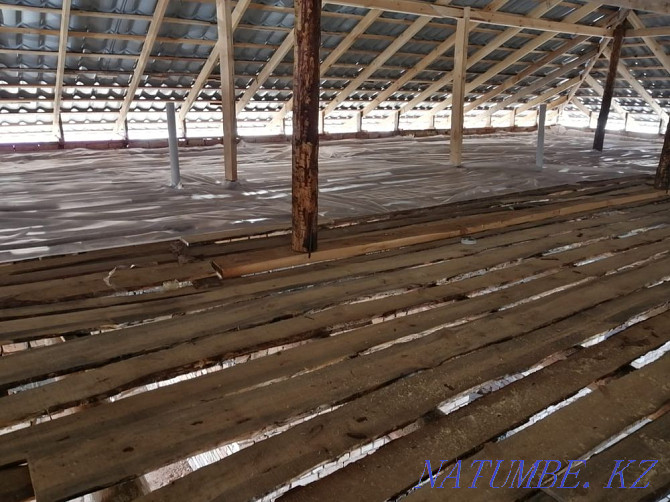 Foam concrete, Ecowool, Roof insulation Turkestan - photo 3