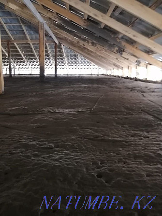 Foam concrete, Ecowool, Roof insulation Turkestan - photo 4
