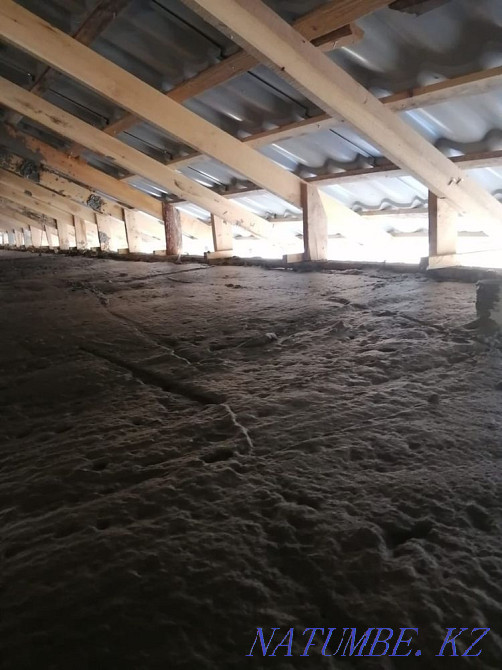 Foam concrete, Ecowool, Roof insulation Turkestan - photo 6