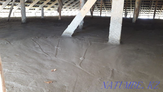 Filling the roof with foam concrete, foam concrete with high quality and on time Shymkent - photo 3