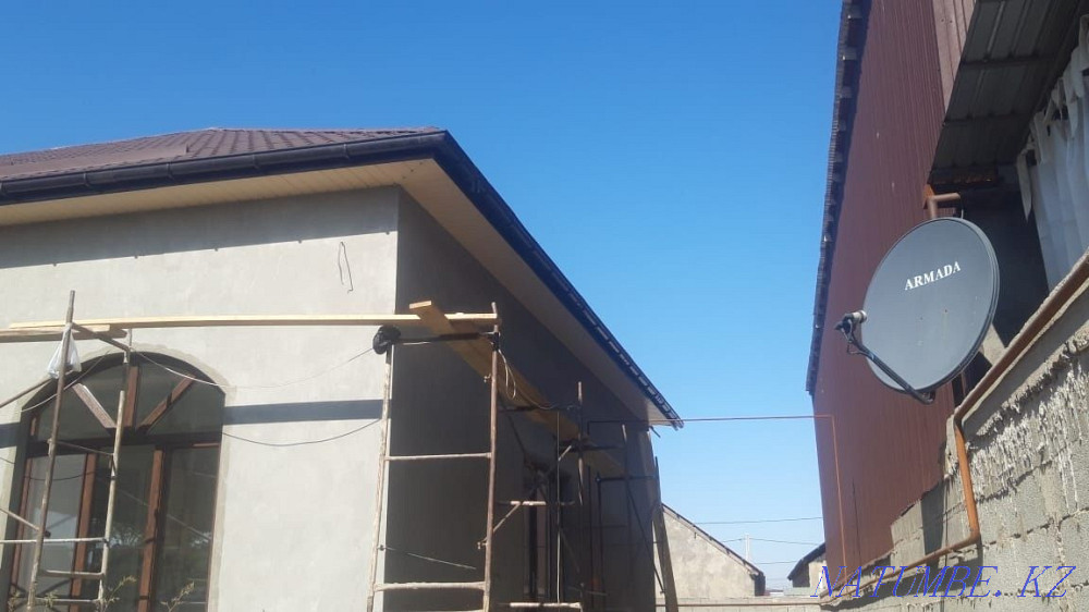Sheathing of cornices, ceilings, fringes! Roofing of roofs of any complexity! Shymkent - photo 4