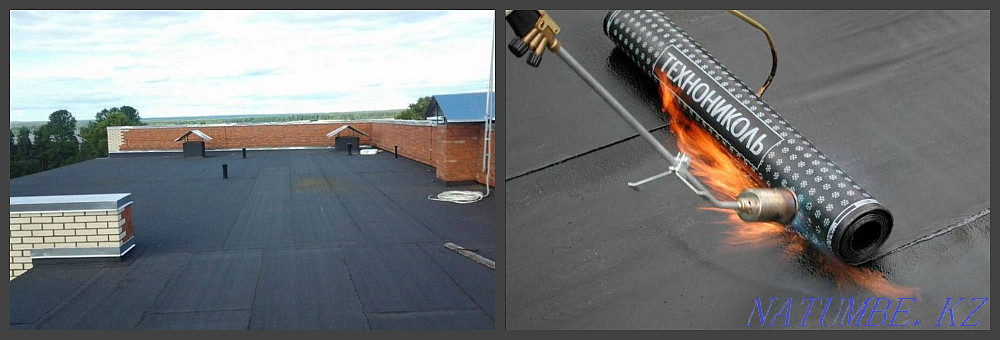 Roofing works, membrane roofing, roof repair Karagandy - photo 1