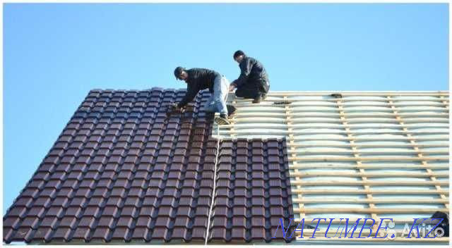 Roofing works, membrane roofing, roof repair Karagandy - photo 5