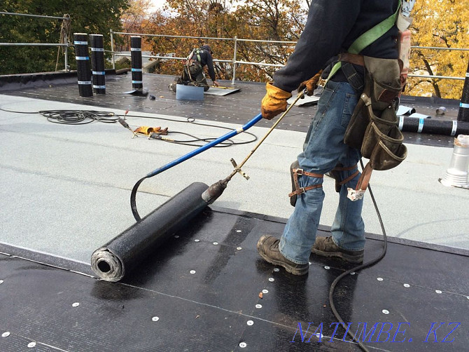 Roofing works, Bikrost Uniflex, Roof repair Temirtau - photo 1