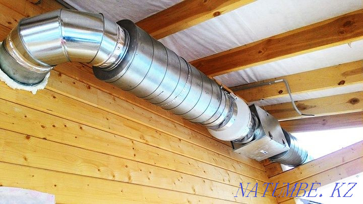 Ventilation, installation, dismantling, production of air ducts Almaty - photo 2