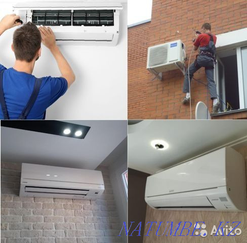 Stock! Installation of air conditioner Astana - photo 4