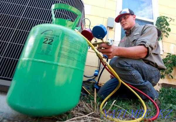 Монтаж, Демонтаж, Установка кондиционера. Сервисное обслуживание. Алматы - изображение 8