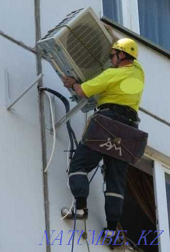 Монтаж, Демонтаж, Установка кондиционера. Сервисное обслуживание. Алматы - изображение 3