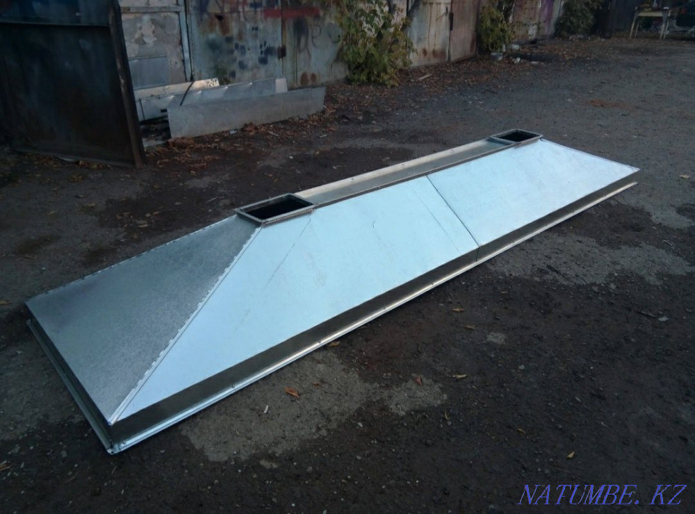 Ventilation. Hood. Inflow. Umbrellas. Grease trap. Tin shop. Astana - photo 7