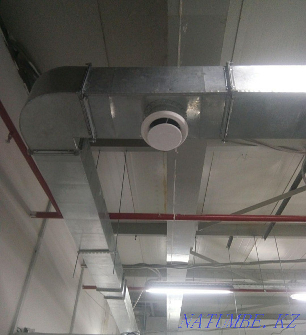Ventilation. Hood. Inflow. Umbrellas. Grease trap. Tin shop. Astana - photo 5