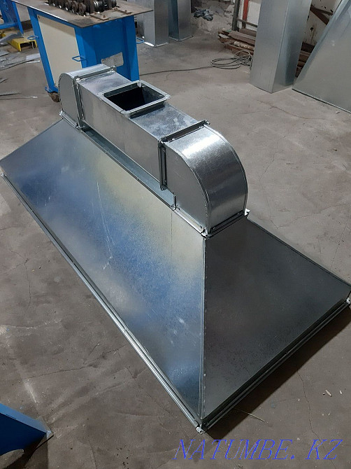 Ventilation. Supply and exhaust systems. Umbrellas. Manufacture of air ducts Astana - photo 1