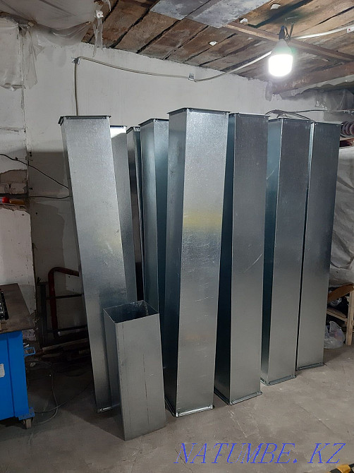 Ventilation. Supply and exhaust systems. Umbrellas. Manufacture of air ducts Astana - photo 3