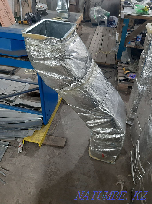 Ventilation. Air ducts. Umbrellas.Tinplate.Pipes.Designs.Equipment. Astana - photo 5