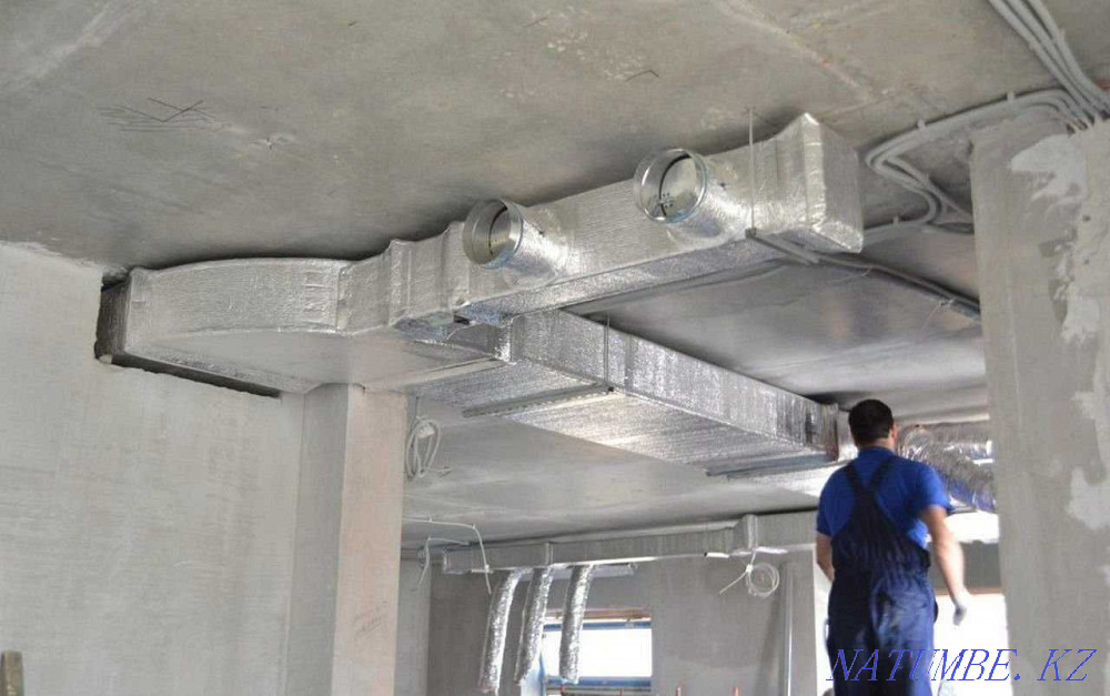 Ventilation. Production and installation. Measurement and design for free. Astana - photo 3