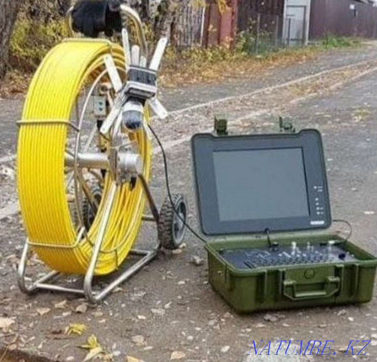 Video diagnostics of ventilation sewer pipelines. Karagandy - photo 1
