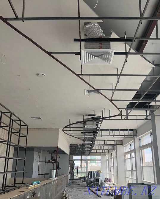 МОНТАЖ Системы ВЕНТИЛЯЦИЯ приточка вытяжка Алматы - изображение 4