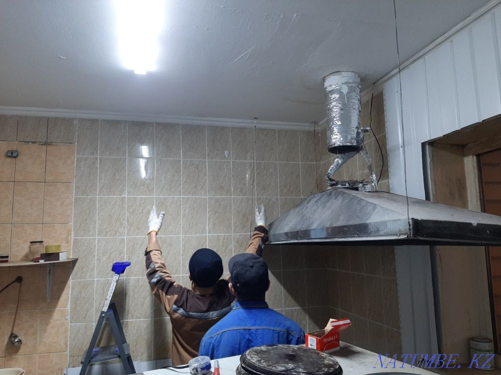 Вентиляция в Астане недорого, монтаж вентиляции, приточка вытяжка Астана - изображение 3