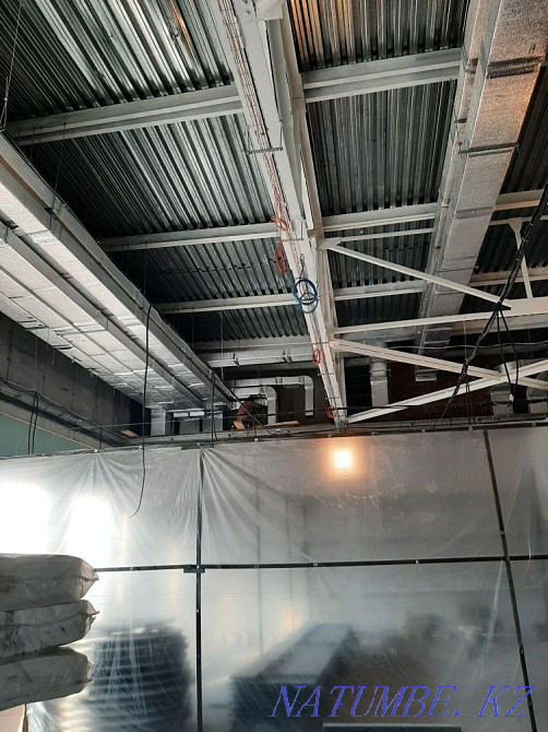 Вентиляция в Астане недорого, монтаж вентиляции, приточка вытяжка Астана - изображение 1