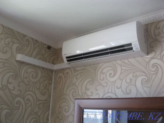 Installation of air conditioner Kostanay - photo 4