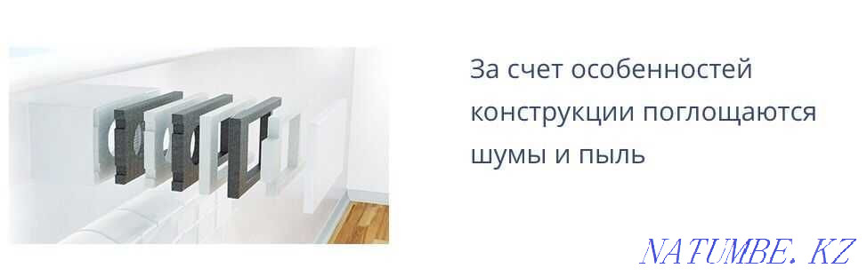 Приточный клапан домвент установка, вентиляция квартир и домов Алматы - изображение 3