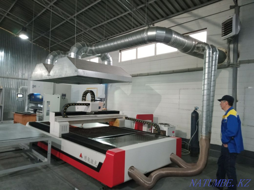 Вентиляция. Жестяные работы. Алматы - изображение 1