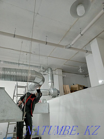 Installation of ventilation Inexpensive! Astana - photo 1