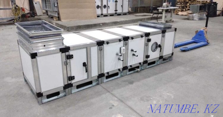 Монтаж установка ВЫТЯЖКА ВЕНТИЛЯЦИЯ. приточка. Алматы - изображение 5