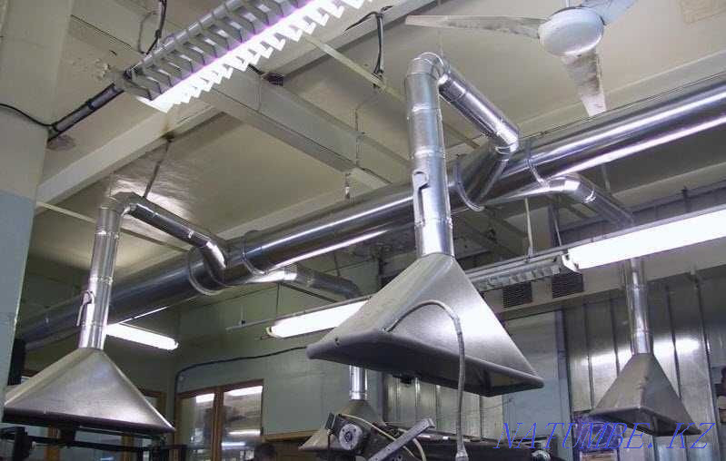 Installation of ventilation, air conditioning systems Almaty - photo 3