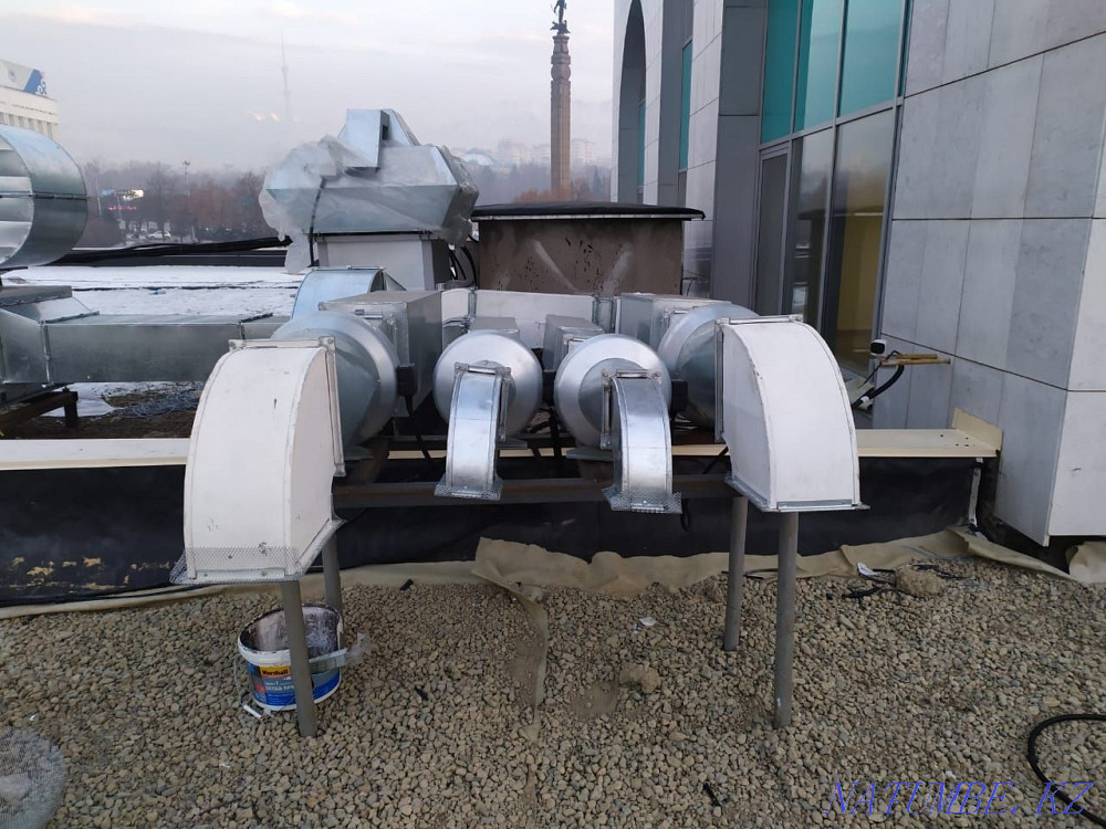 Монтаж систем вентиляции, кондиционирования Астана - изображение 1