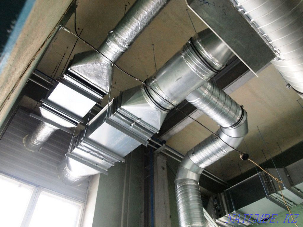 Let's perform works on Ventilation (Installation, Dismantling) of any complexity Astana - photo 1