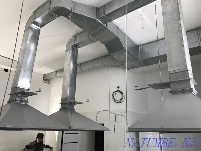 Manufacture and installation of ventilation. Kostanay - photo 3