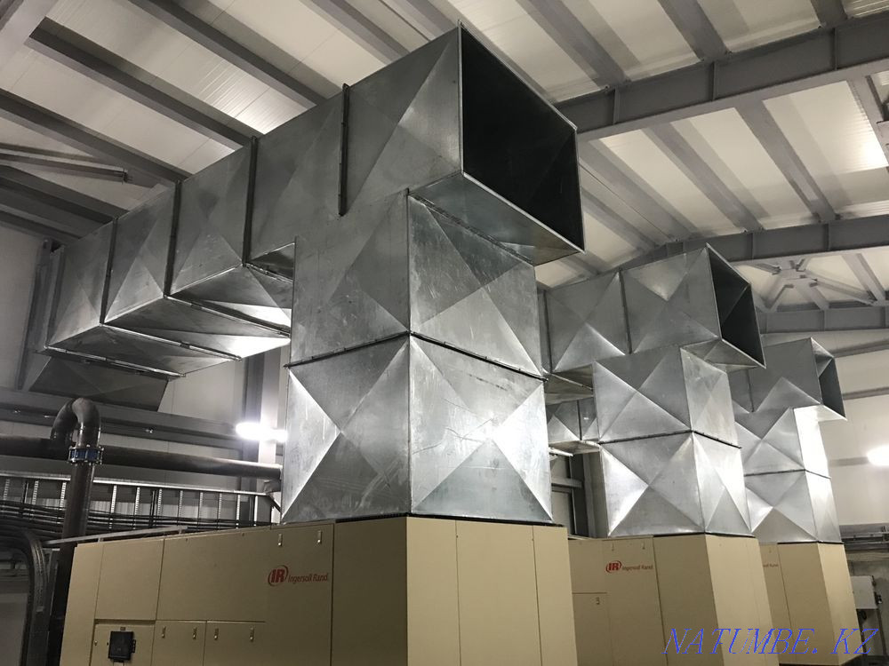 Manufacture and installation of ventilation. Kostanay - photo 5