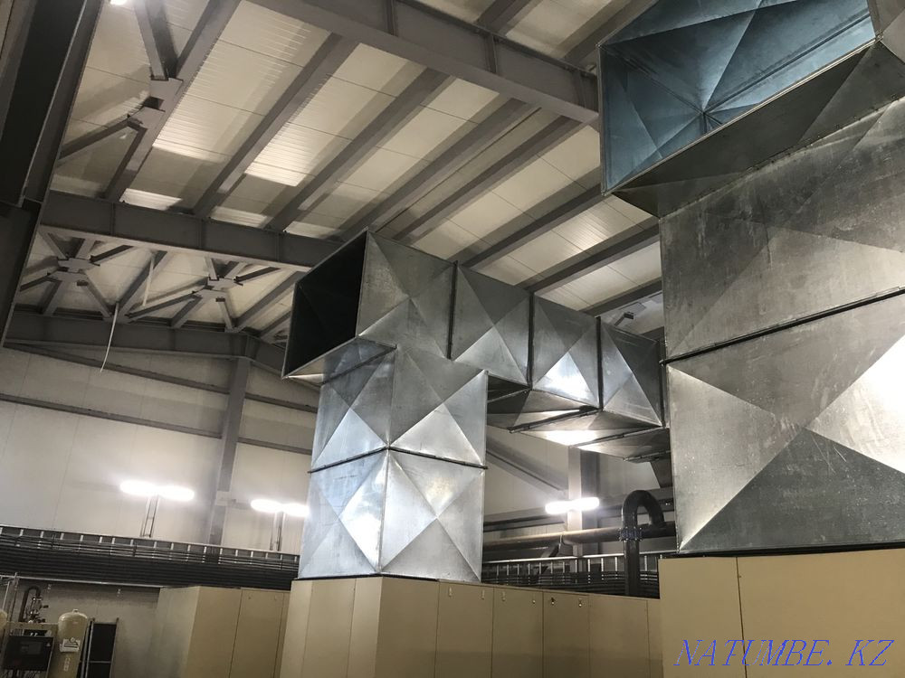 Manufacture and installation of ventilation. Kostanay - photo 4