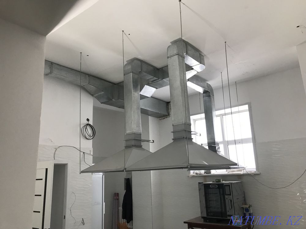 Manufacture and installation of ventilation. Kostanay - photo 2