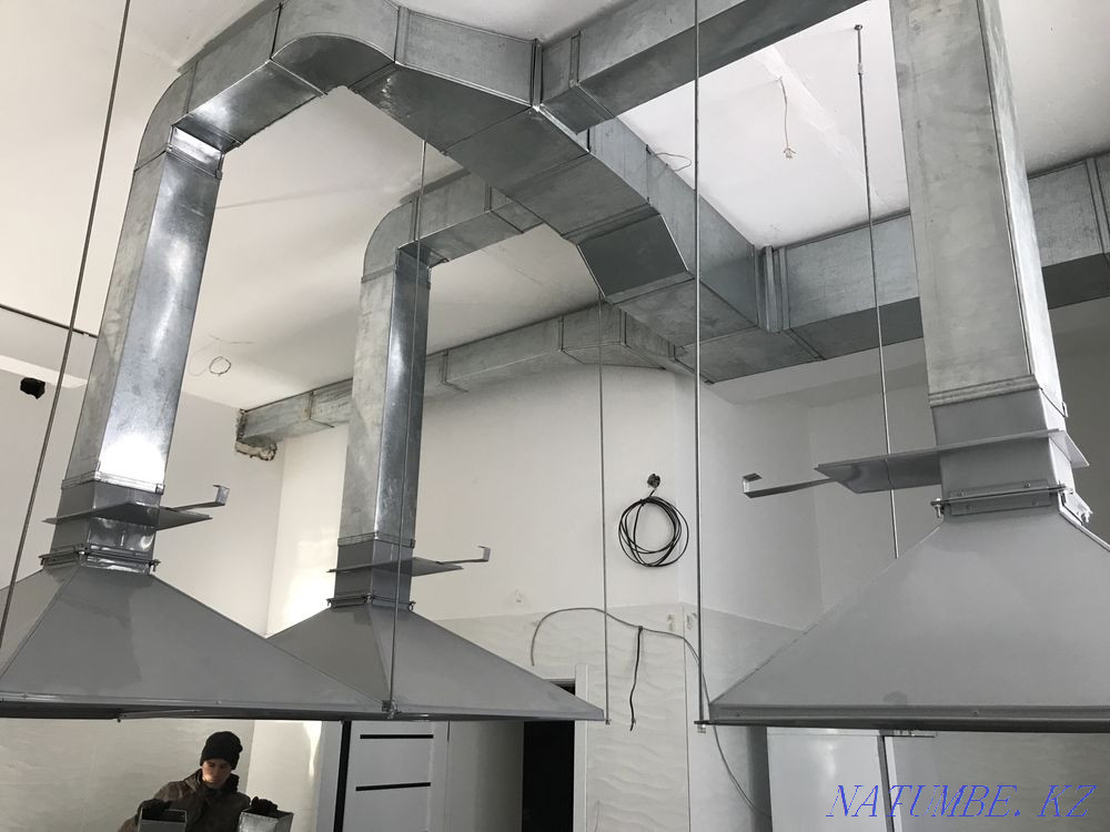 Manufacture and installation of ventilation. Kostanay - photo 3