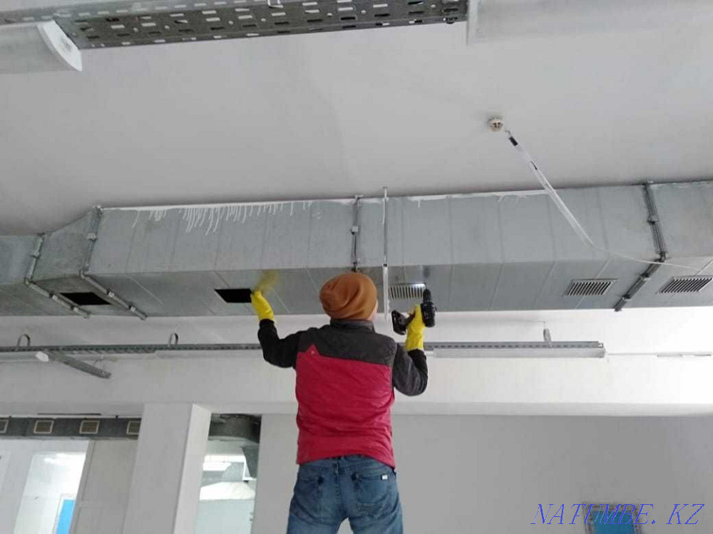 Монтаж систем вентиляции и отопление Астана - изображение 6