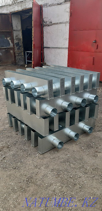 Вытяжка. Вентиляция. Приточка. Зонты. Коллектор. Парпеты. Фасонины. Астана - изображение 1