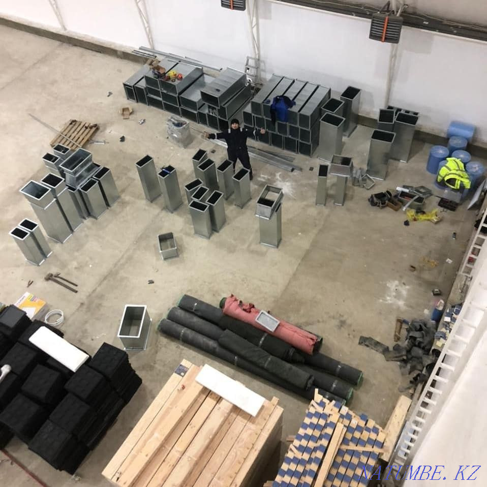Ventilation|exhaust|supply|air ducts|exhaust hoods|fans Atyrau - photo 3