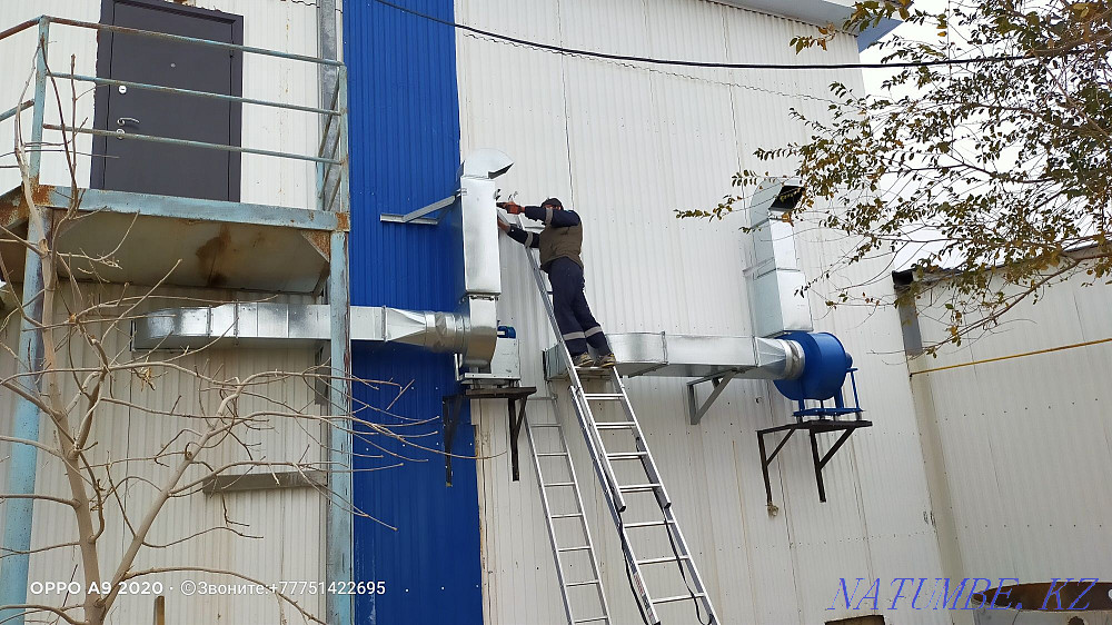 Ventilation|exhaust|supply|air ducts|exhaust hoods|fans Atyrau - photo 6