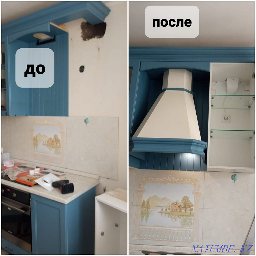 Установка и подключение вытяжки Астана. Астана - изображение 1