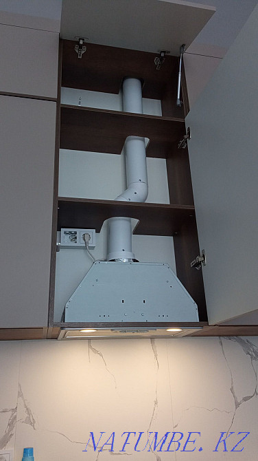 Установка и подключение вытяжки Астана. Астана - изображение 5
