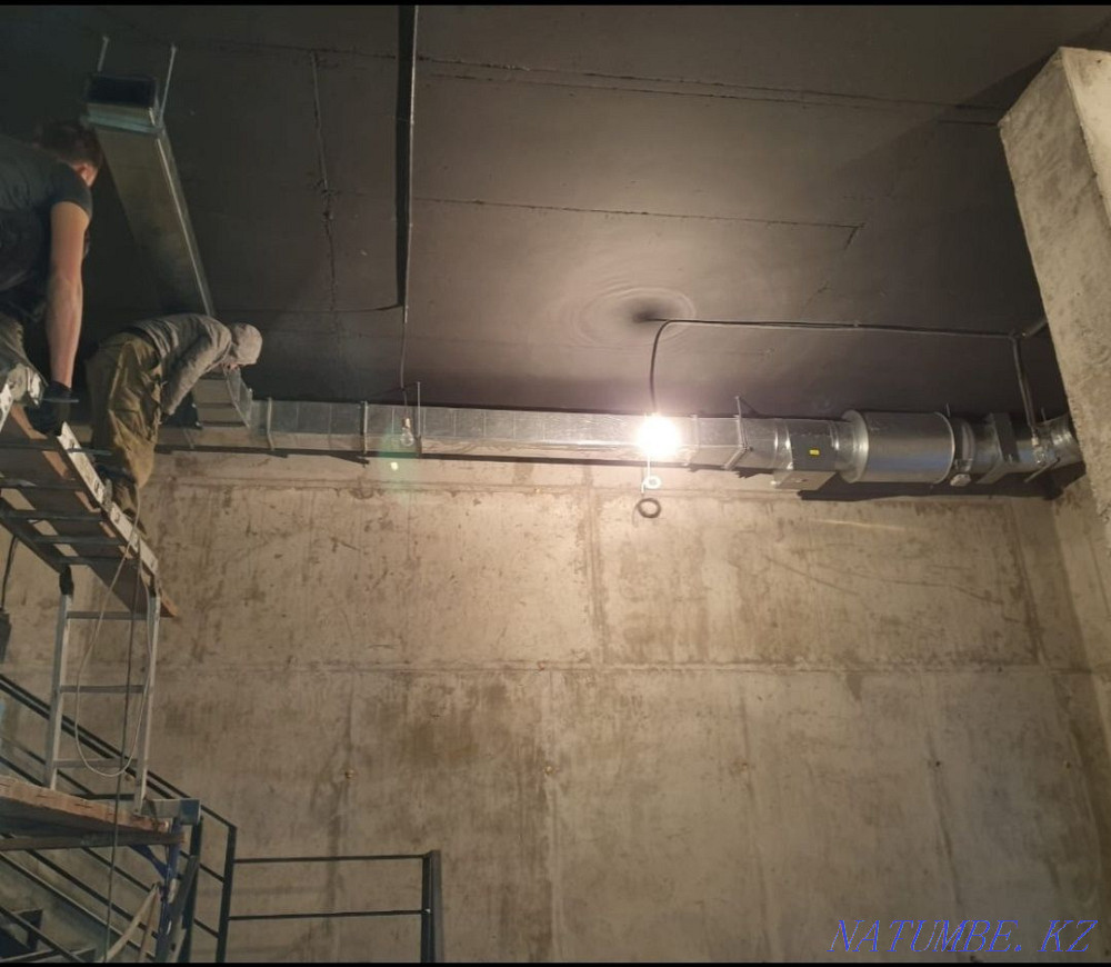 Установка кондиционеров, вентиляция Алматы - изображение 4