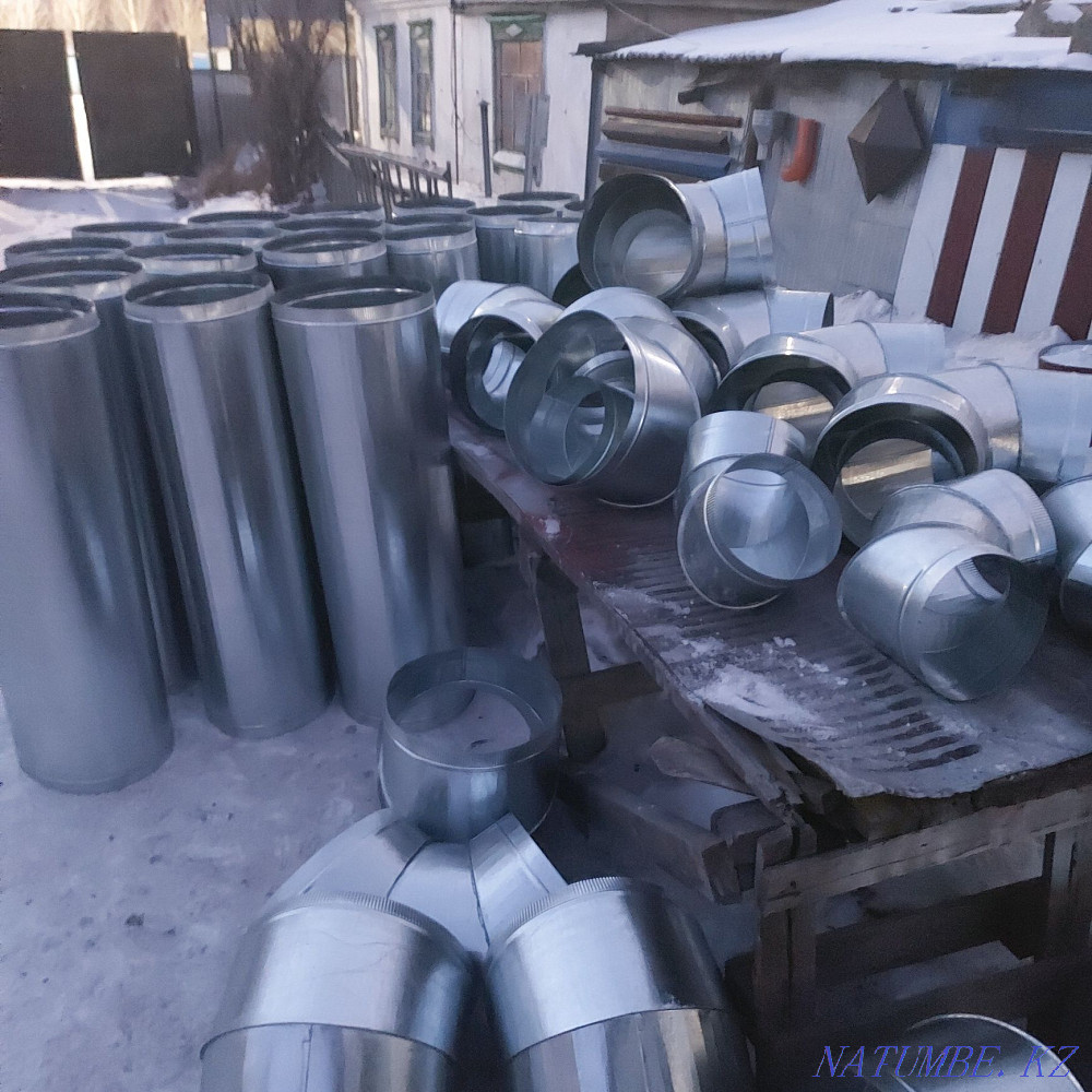 Вентиляция. Жестяные работы Кокшетау - изображение 1