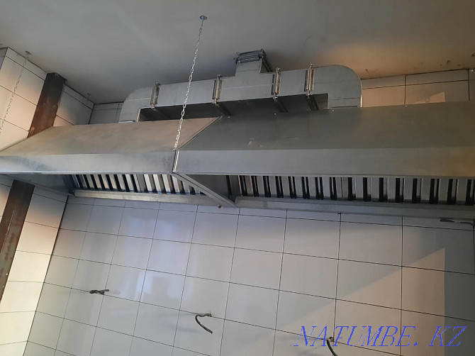 Ventilation for hot shops of restaurants, cafes and canteens. Astana - photo 7