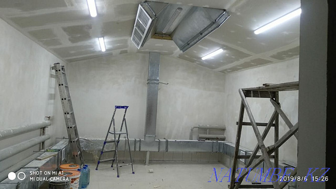 ventilation. Tinsmith. Manufacturing and installation. Astana - photo 3