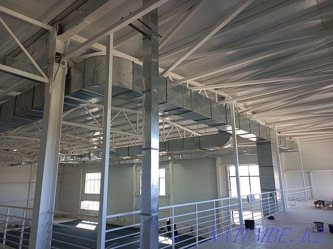 Ventilation. Manufacturing and installation. Astana - photo 6