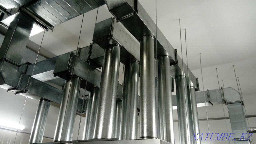 Вентиляция, изготовление и монтаж Алматы - изображение 1