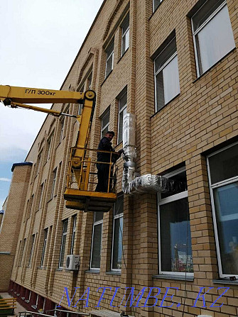 Ventilation, Manufacture of umbrellas and air ducts. Astana - photo 3