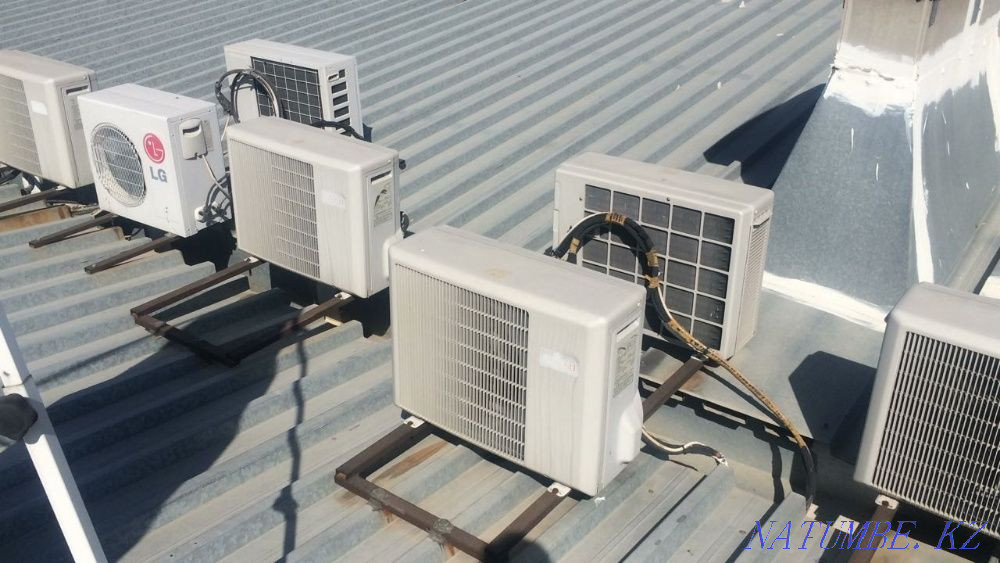 Установка,монтаж кондиционеров,теплозавес Ремонт,обслуживание Алматы - изображение 1